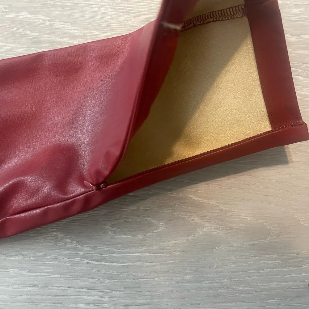 Zara faux leather pants - Picture 3 of 4